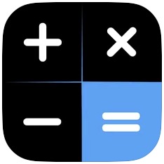 Calculator Lock Secure Vault app icon — a disguised vault app that looks nearly identical to a real calculator